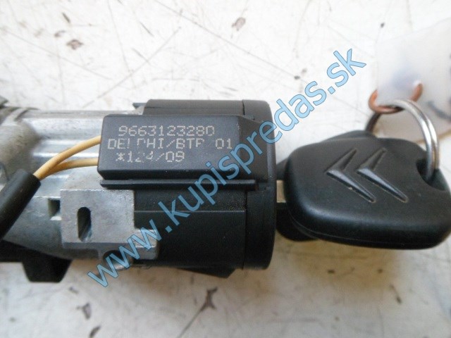 spínacia skrinka na citroen c3 1,4i 16V, 9663123280